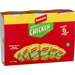 Photo of Fantastic Cup Noodles Chicken 6pk