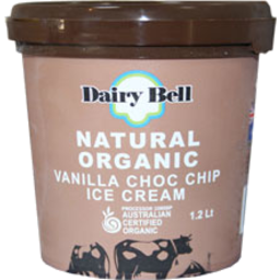 Photo of Dairy Bell Ice Cream Choc Chip 1L