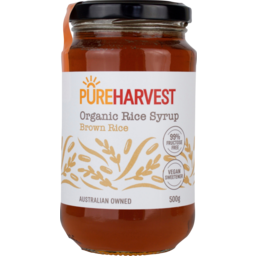 Photo of Pure Harvest Organic Brown Rice Malt Syrup 500g