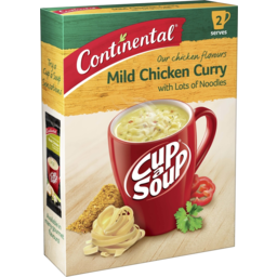 Photo of Continental Cup A Soup Mild Chicken Curry With Lots Of Noodles 2 Pack 58g