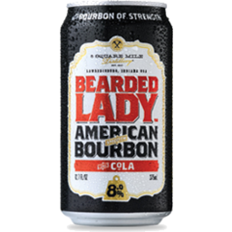 Photo of Bearded Lady Bourbon & Cola 8% Can 375ml 24pk