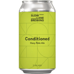 Photo of Slow Lane Brewing Conditioned Hazy Pale Ale Can