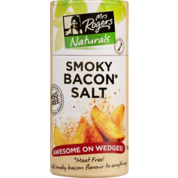 Photo of Mrs Rogers Naturals Smoky Bacon Salt Large Canister