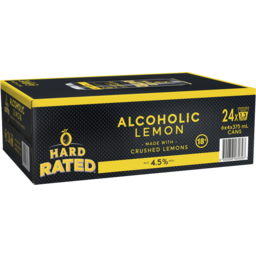 Photo of Hard Rated Alcoholic Lemon Can