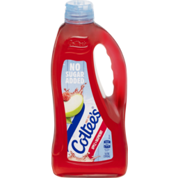 Photo of Cottee's Cordial Apple & Raspberry No Added Sugar 1l