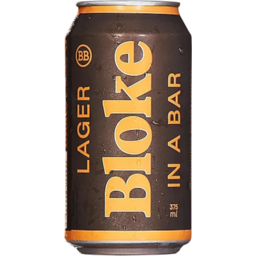 Photo of Bloke In A Bar Lager Can 375ml