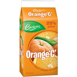 Photo of Brownes Orange C 25%Orang600ml
