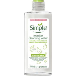 Photo of Simple Cleansing Water Micellar 200ml