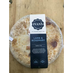 Photo of Ivans Pie Lamb & Rsemry 900gm