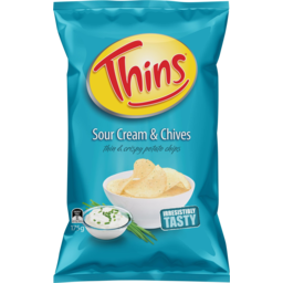 Photo of Thins Sour Cream & Chives Chips 175g