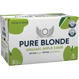 Photo of Pure Blonde Organic Cider Bottle
