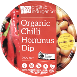 Photo of Organic Indulgence - Chilli Hommous 200g