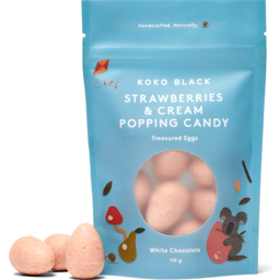 Photo of Koko Black Strawberries & Pop Candy Treasured Eggs 110g