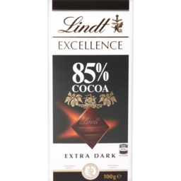 Photo of Lindt Excellence 85% Cocoa Dark Chocolate 100g 100g