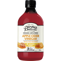 Photo of Barnes Naturals Organic Apple Cider Vinegar With The Mother And Honey 500ml