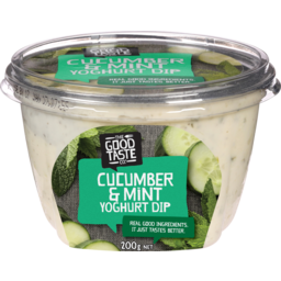 Photo of The Good Taste Company Dip Cucumber Mint Yoghurt 200g