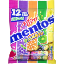 Photo of Mini Mentos Rainbow Bag 120g