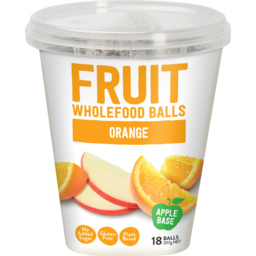 Photo of Tasti Fruit Balls Orange 207g