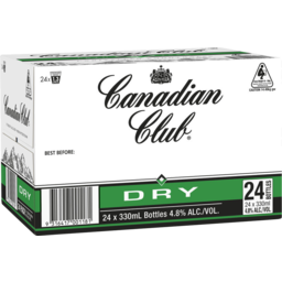 Photo of Canadian Club & Dry 24 Pack 330ml
