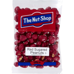 Photo of Nut Shop Peanuts Red Sugared