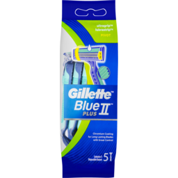 Photo of Gillette Blue II Plus Sensitive Pivot 5 Pack