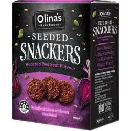 Photo of Olina's Bakehouse Seeded Snackers Roasted Beetroot
