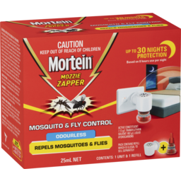 Photo of Mortein Mozzie Zapper Mosquito & Fly Control 25ml
