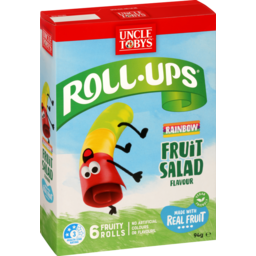 Photo of Uncle Tobys Roll Ups Rainbow Fruit Salad 6 Pack