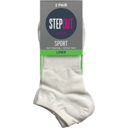 Photo of Stepout Women's Liner Socks Mid 2 Pack