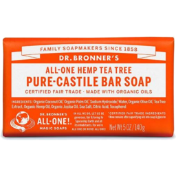 Photo of Dr Bronner's Pure-Castile Soap Bar - Tea Tree