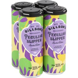 Photo of Billson's Peculiar Slipper Canned Cocktail 4x355ml
