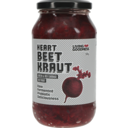 Photo of Living Goodness Sauerkraut Heartbeet Kraut 500g