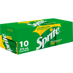 Photo of Sprite 10pk Cans 10x375ml