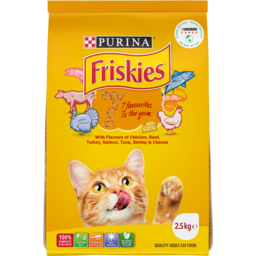 Photo of Purina Friskies 7 Favourites Dry Cat Food 2.5kg