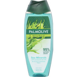 Photo of Palmolive Naturals Body Wash, , Sea Minerals With Seaweed And Sea Salt, No Parabens 500ml