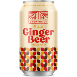 Photo of Capital Brewing Ginger Beer Can