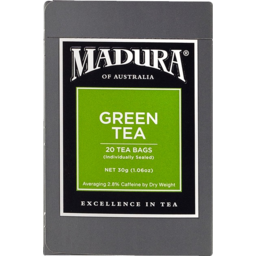 Photo of Madura Green Tea Tea Bags 20 Pack