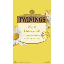 Photo of Twining Tea Bag Pure Camomile 40s