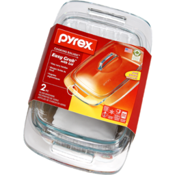 Photo of Pyrex Easy Grab With Lid 2qt Casserole Glass Bakeware 2pk