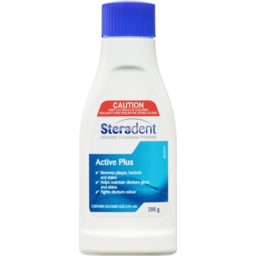 Photo of Steradent Active Plus Denture Cleansing Powder