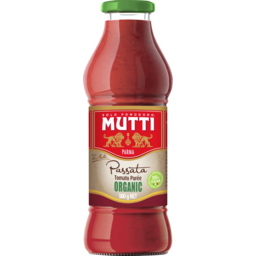 Photo of Mutti Organic Passata Tomato Puree
