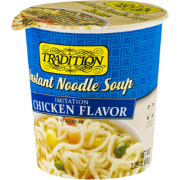 Photo of Traditional Noodle Soup Cup Chicken