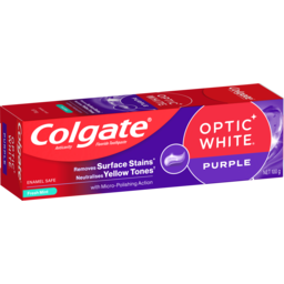 Photo of Colgate Optic White Purple Teeth Whitening Toothpaste