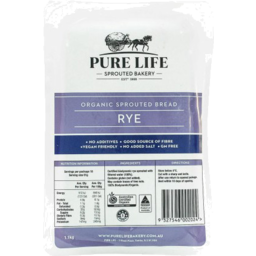 Photo of Pure Life Sprtd Rye Bread 1.1kg