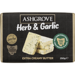 Photo of Ashgrove Herb & Garlic Extra Creamy Butter 250g