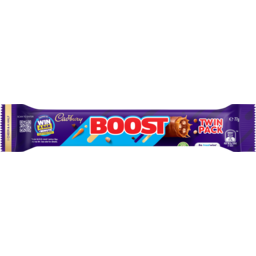 Photo of Cadbury Boost Bar Twin Pack 77g