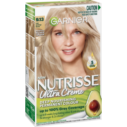 Photo of Nutrisse Hair Colour 9.13 Light Ash Beige Blonde
