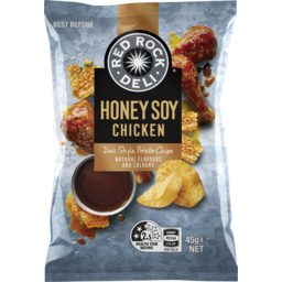 Photo of Red Rock Deli Potato Chips Honey Soy Chicken 45g 