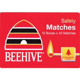 Photo of Beehive Matches Packet 10 Pack