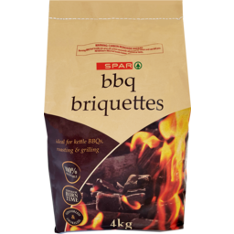 Photo of SPAR BBQ Briquettes 4kg